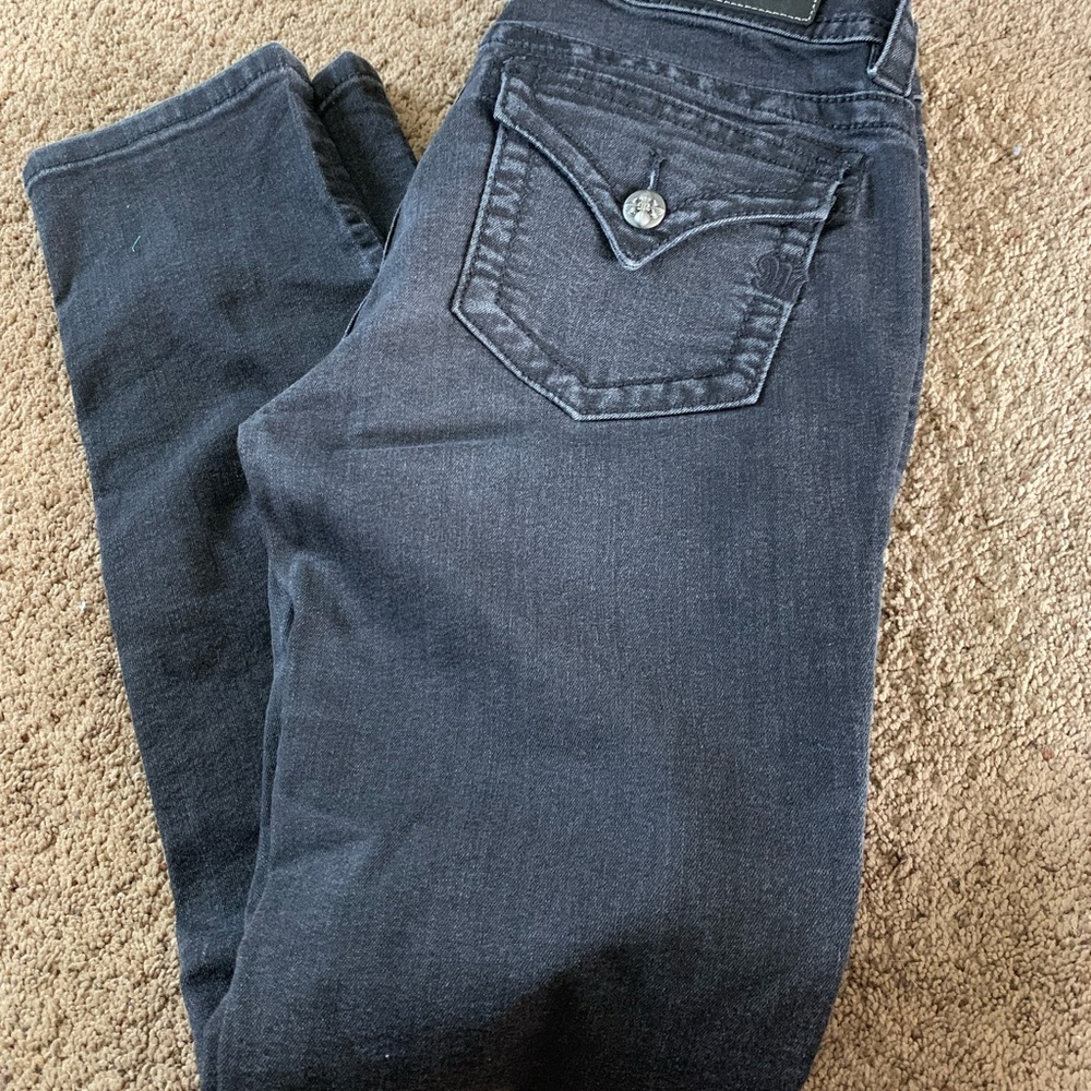 Womens Miss Me Dark Indigo Skinny Jeans